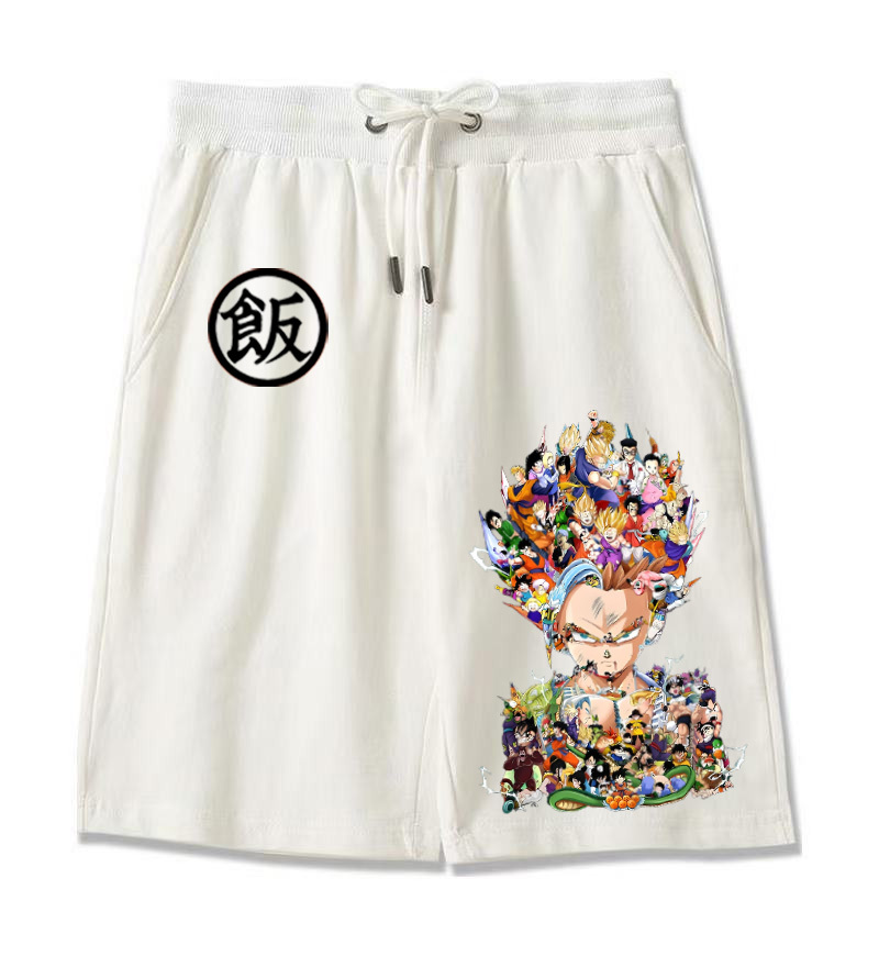 Unisex Casual Anime Streetwear Shorts
