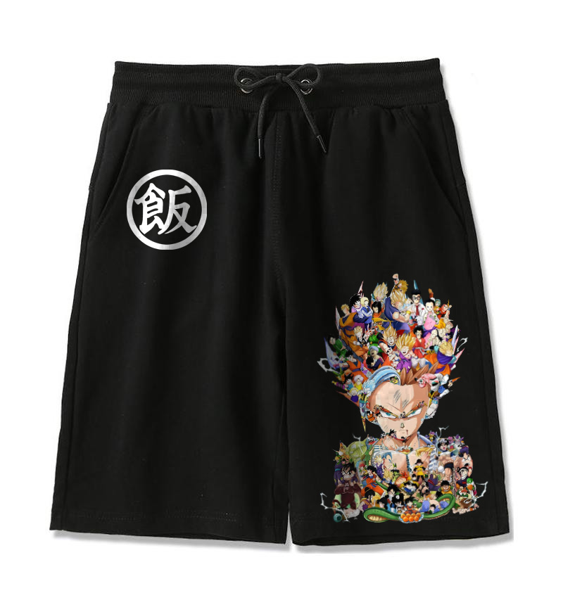 Unisex Casual Anime Streetwear Shorts