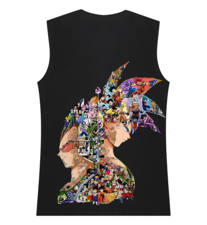 Unisex Anime Sleeveless Tank Top