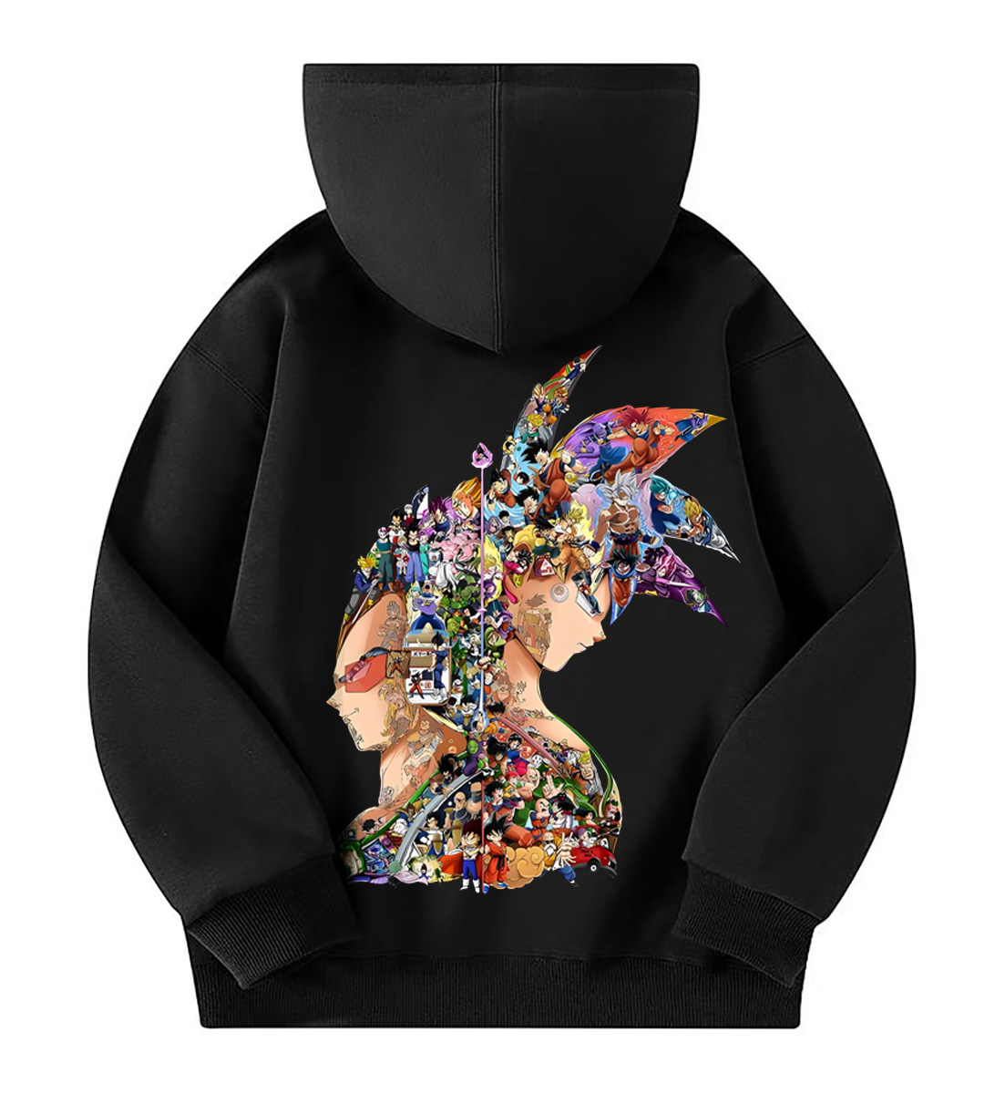 Unisex Anime Print  Casual Oversized Hoodie