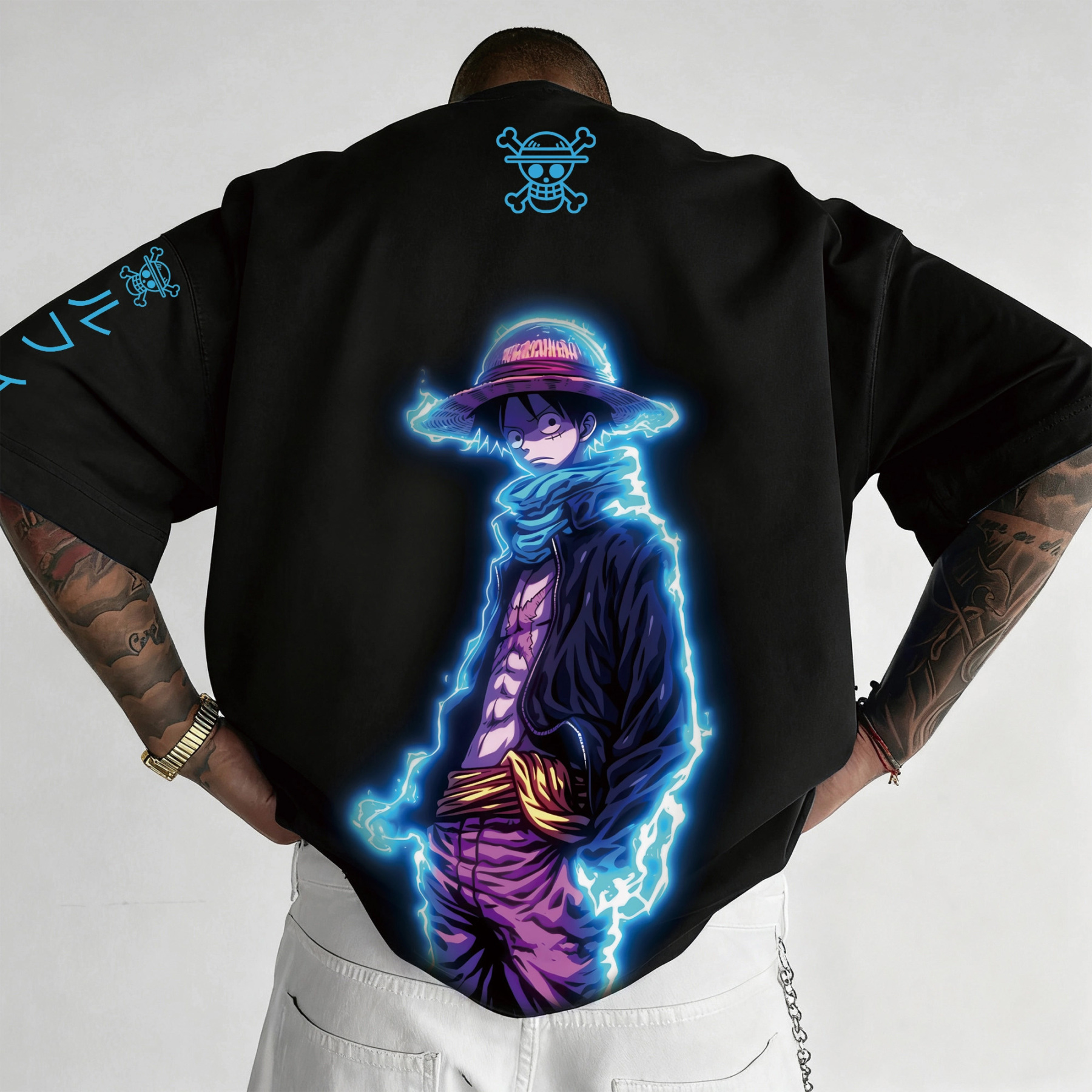 Unisex Anime Inspired Vintage T-Shirt