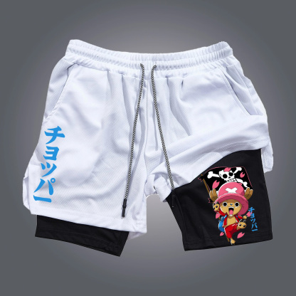 Unisex  Casual Anime Streetwear Shorts
