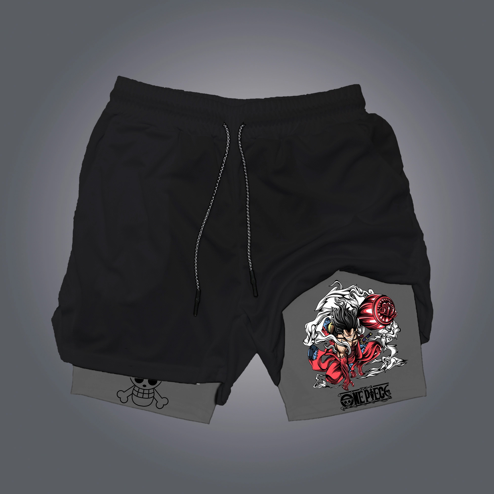Unisex  Casual Anime Streetwear Shorts