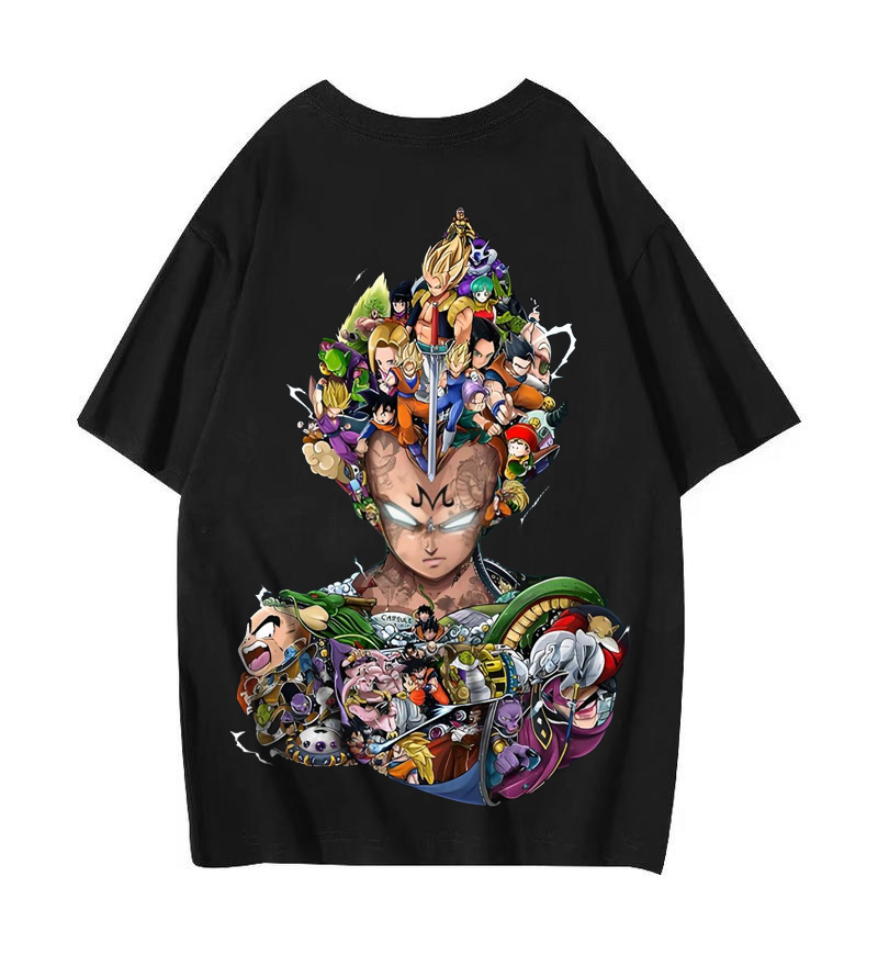 Unisex Anime Inspired Vintage T-Shirt