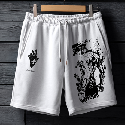 Stylish Graphic Print Shorts For Men