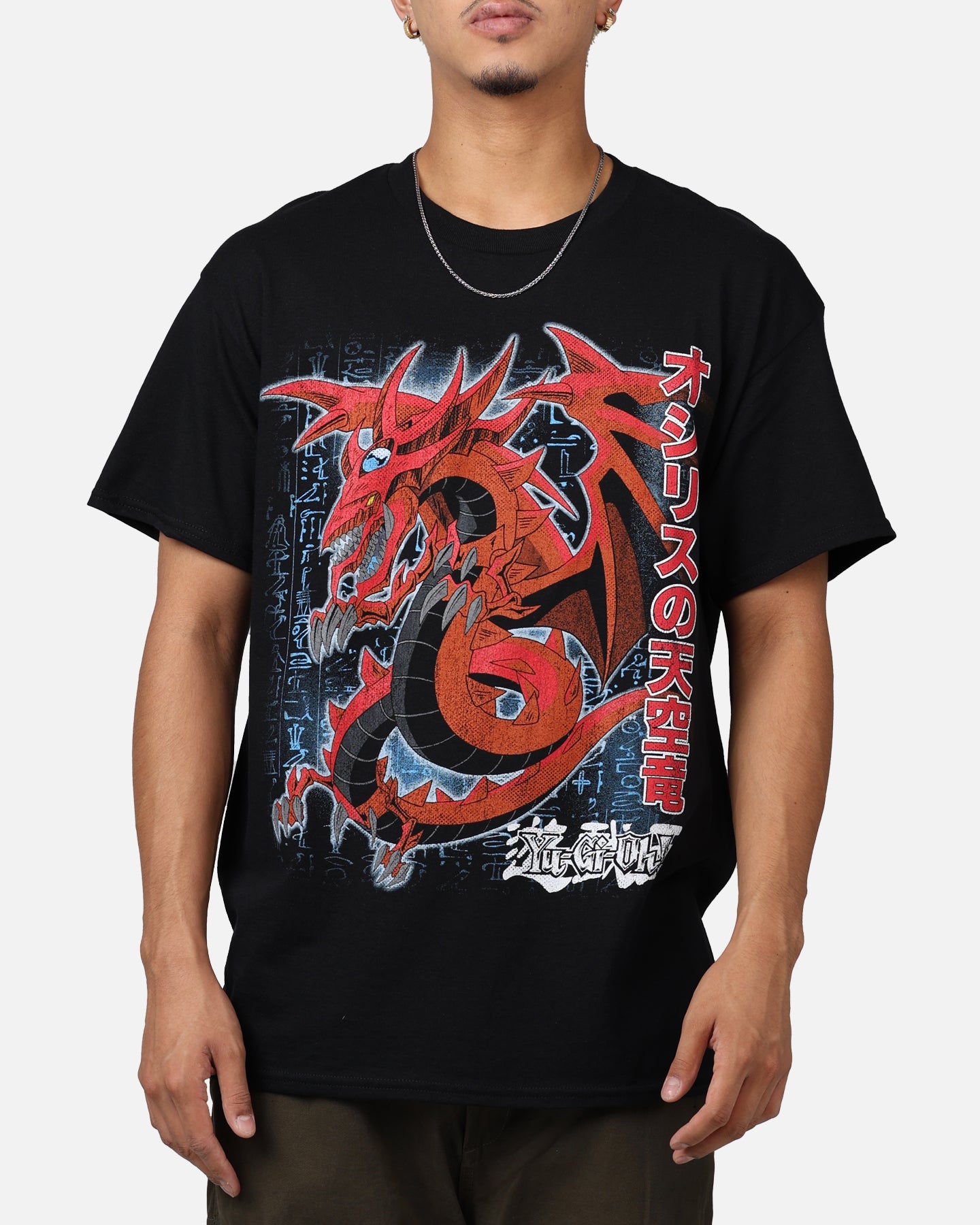 Slifer Vintage T-Shirt Black-AnimeClothe