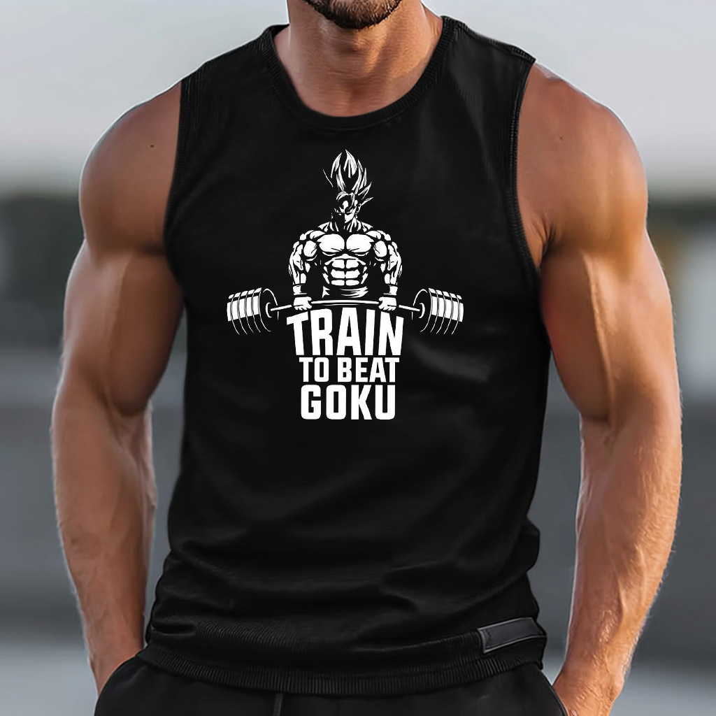 Unisex Anime Sleeveless Tank Top