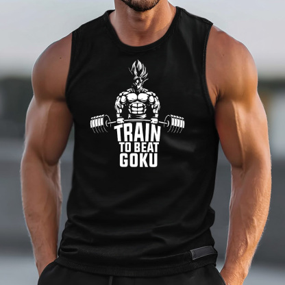 Unisex Anime Sleeveless Tank Top