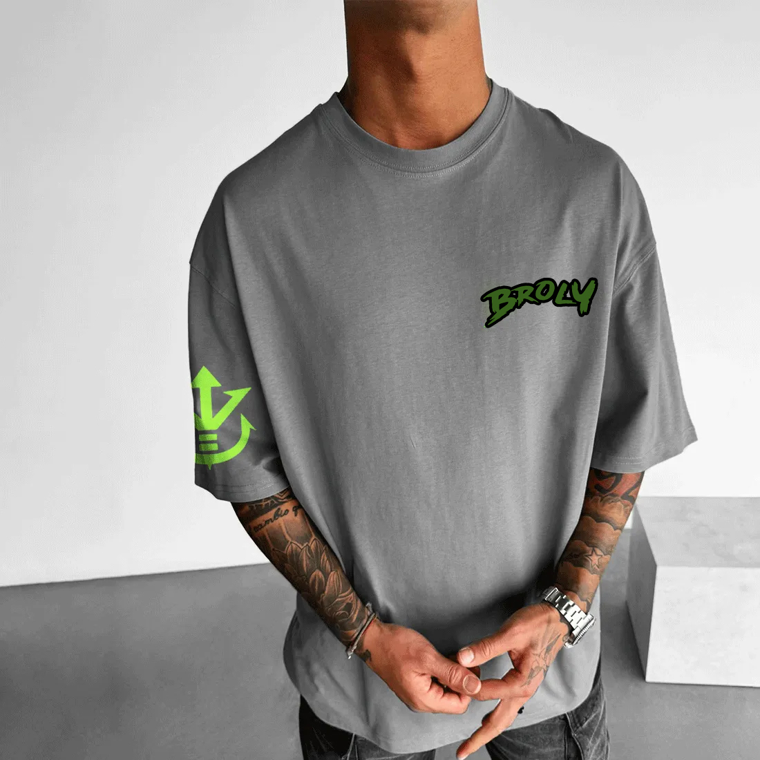 Unisex Oversized GOKU  Anime Print T-Shirt