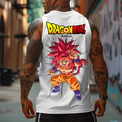 Unisex Anime Graphic Streetwear Vintage Gym Tank Top-AnimeClothe