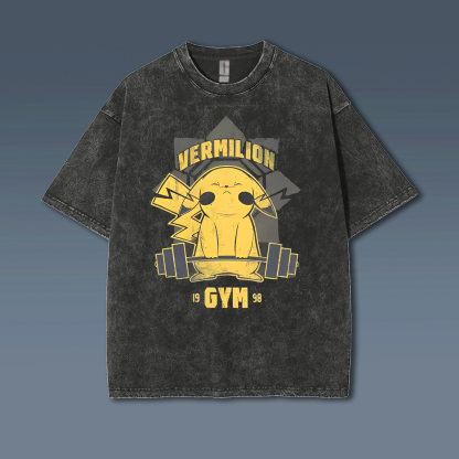 Unisex   Anime Inspired Vintage T-Shirt-AnimeClothe