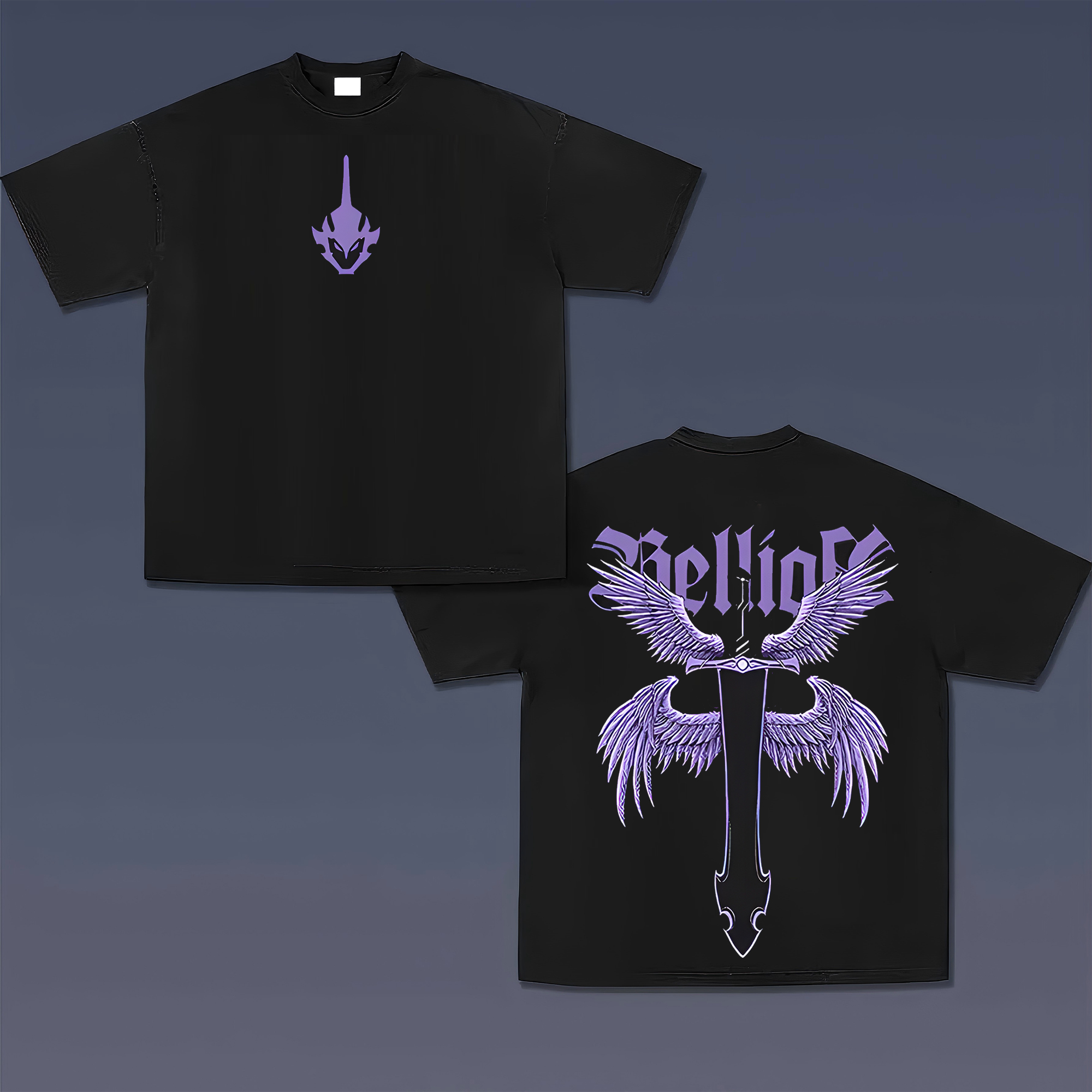 Unisex Anime Inspired Vintage T-Shirt-AnimeClothe