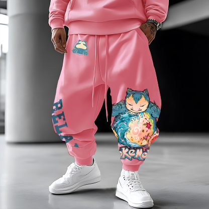 Unisex  “Pokémon” Casual Anime Streetwear Pants