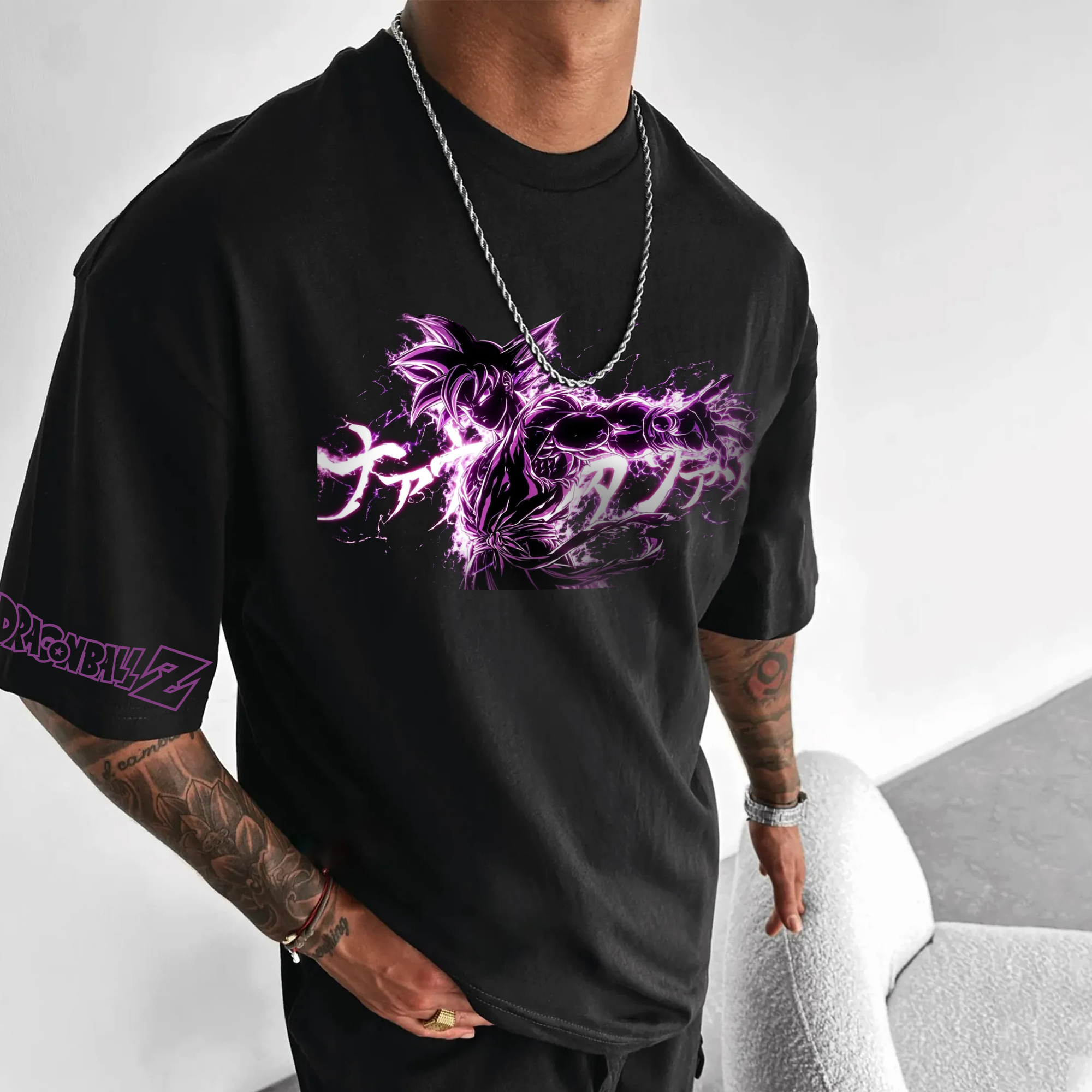 Unisex Anime Inspired Vintage T-Shirt-AnimeClothe