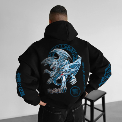 Unisex Anime Style Retro Hoodie