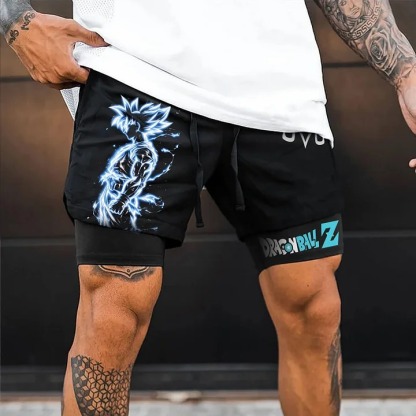 Unisex Casual Anime Streetwear Shorts