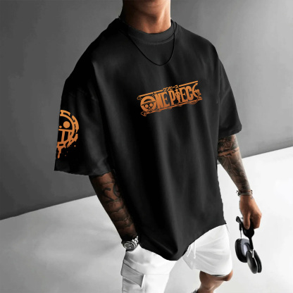 Unisex Anime Inspired Vintage T-Shirt丨