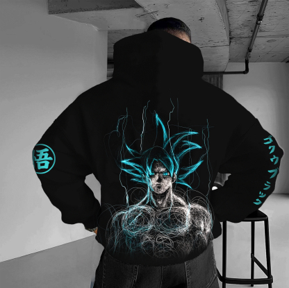 Unisex Anime Graphic Streetwear Vintage Hoodie-AnimeClothe