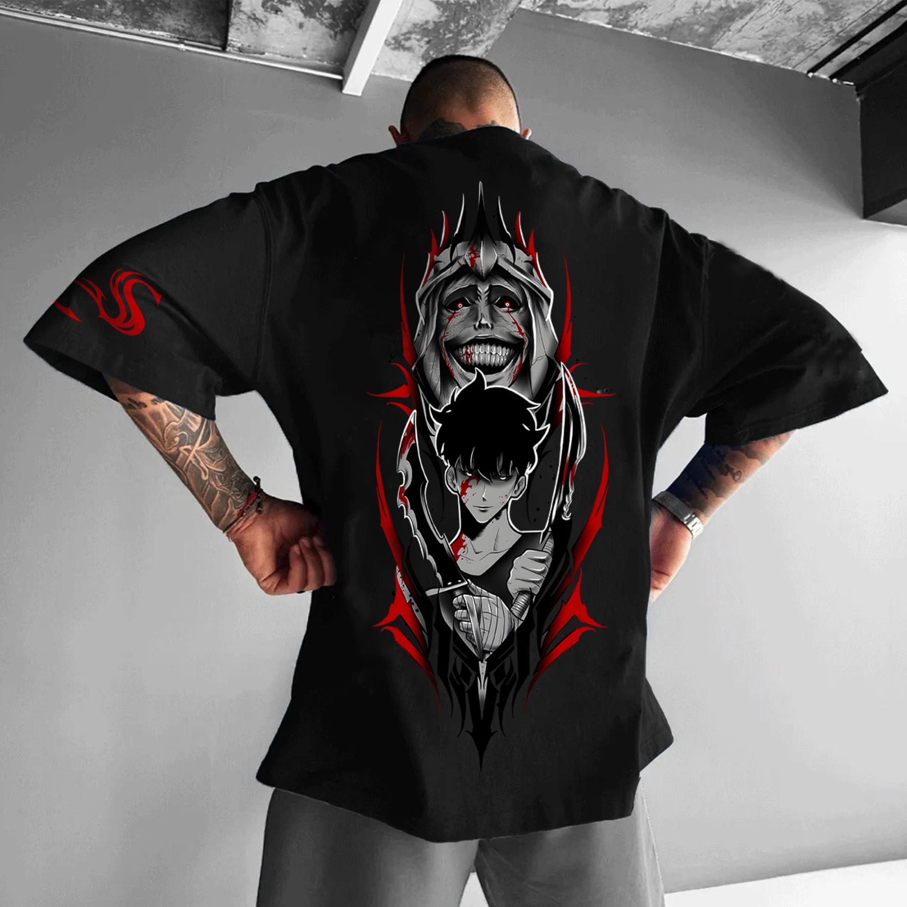 Unisex Anime Inspired Vintage T-Shirt