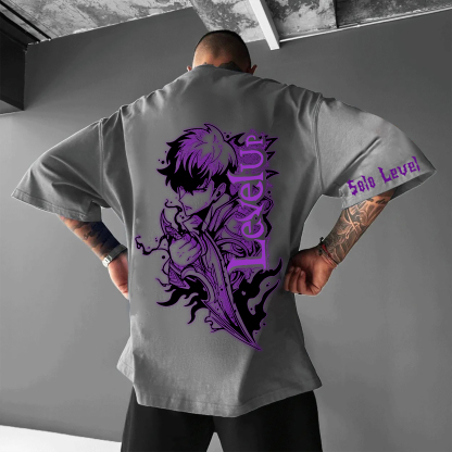 Unisex Anime Inspired Vintage T-Shirt-AnimeClothe