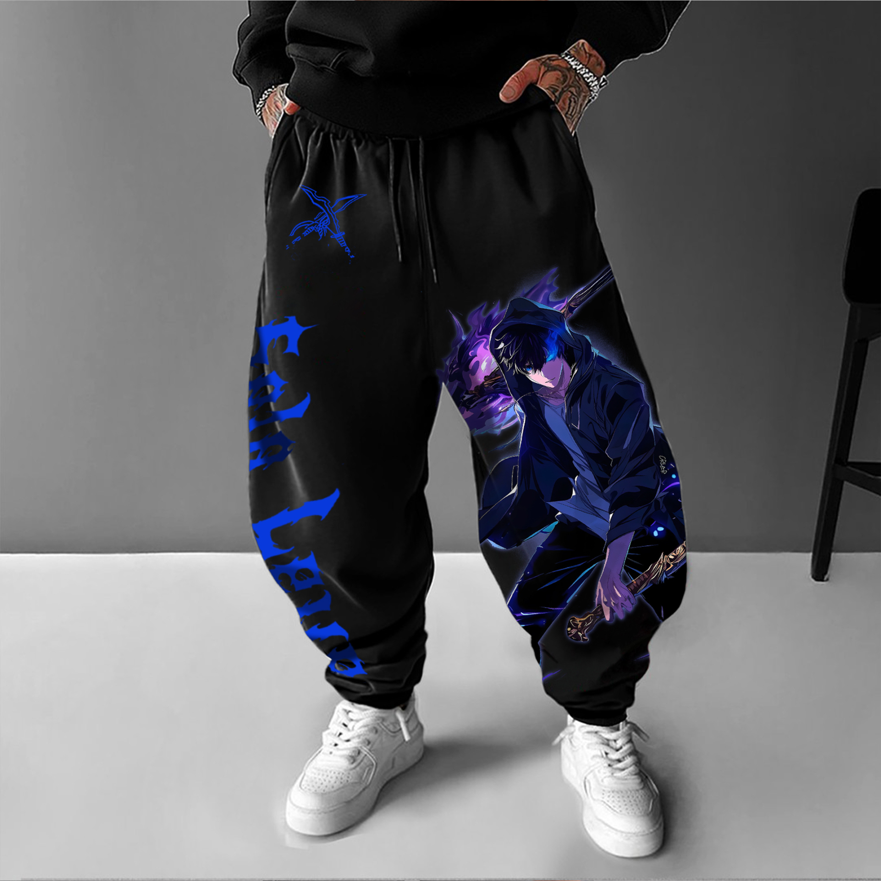 Unisex “Solo Leveling” Casual Anime Streetwear Pants