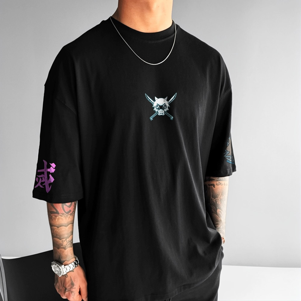 Unisex  Demon Slayer Anime Inspired Vintage T-Shirt