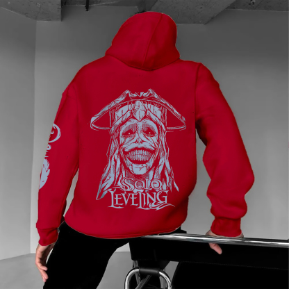 Unisex Anime Graphic Streetwear Vintage Hoodie