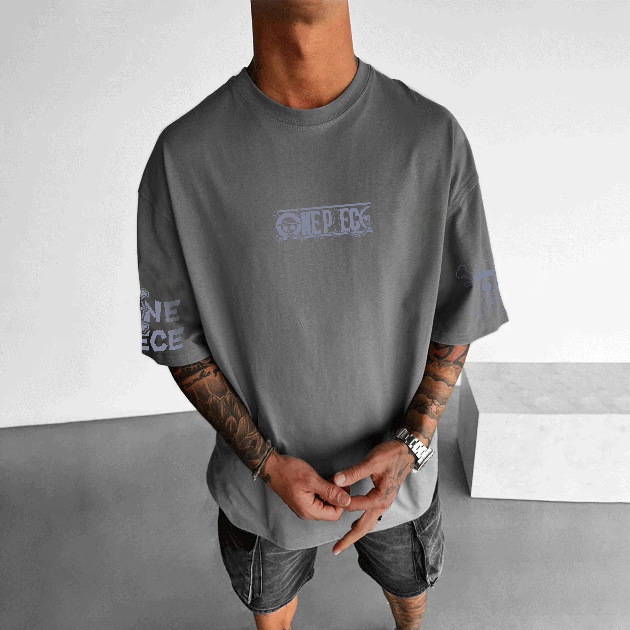 Unisex Anime Inspired Vintage T-Shirt