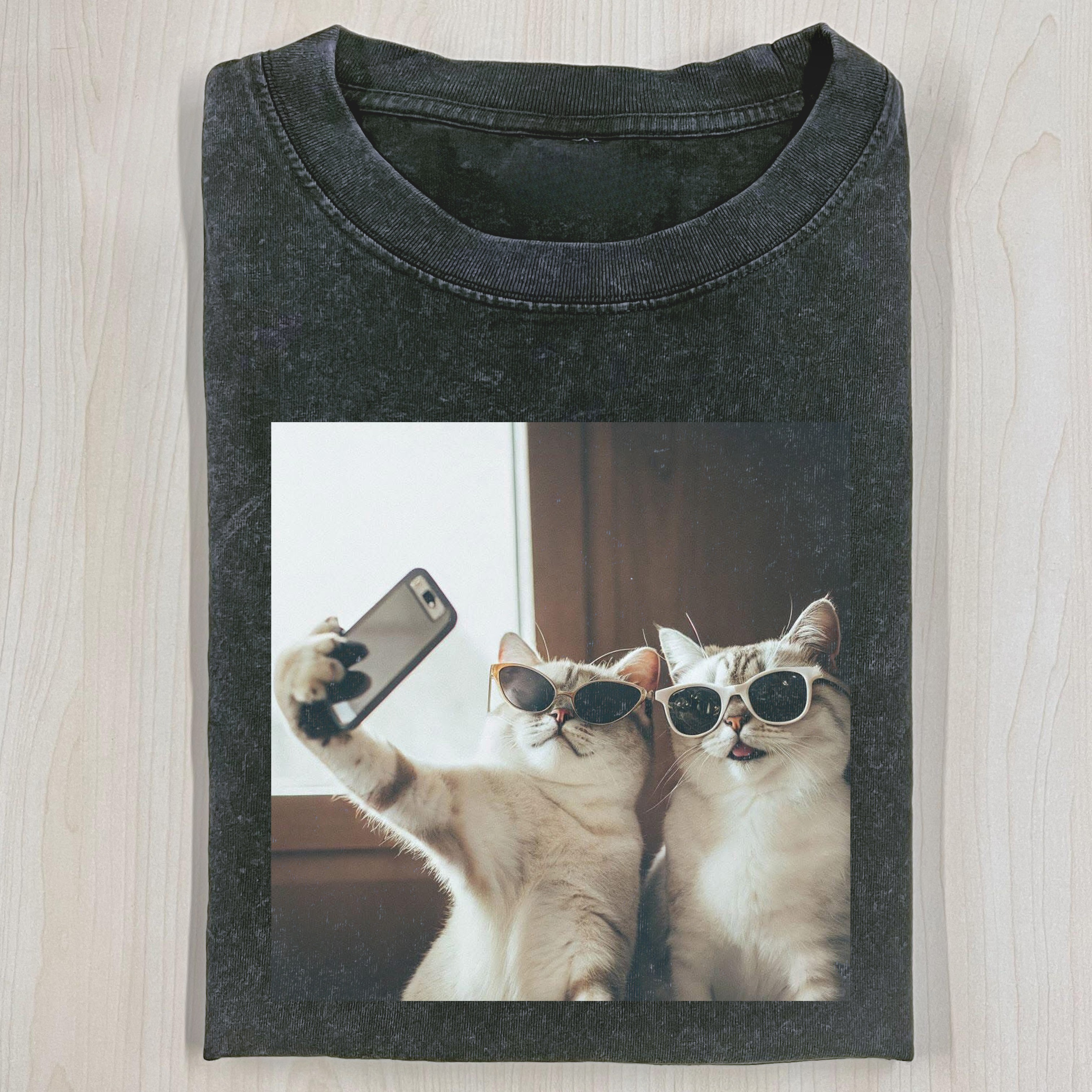 WACKY CAT  T-SHIRT-ComicClothe