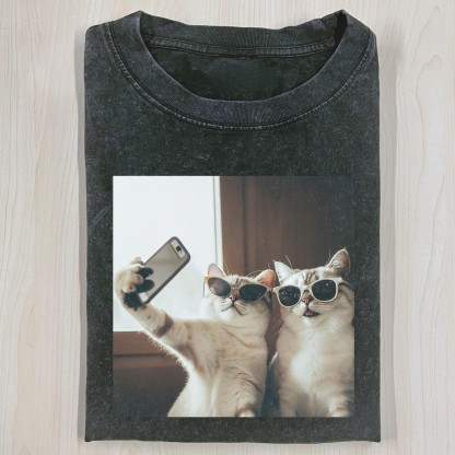 WACKY CAT  T-SHIRT-ComicClothe