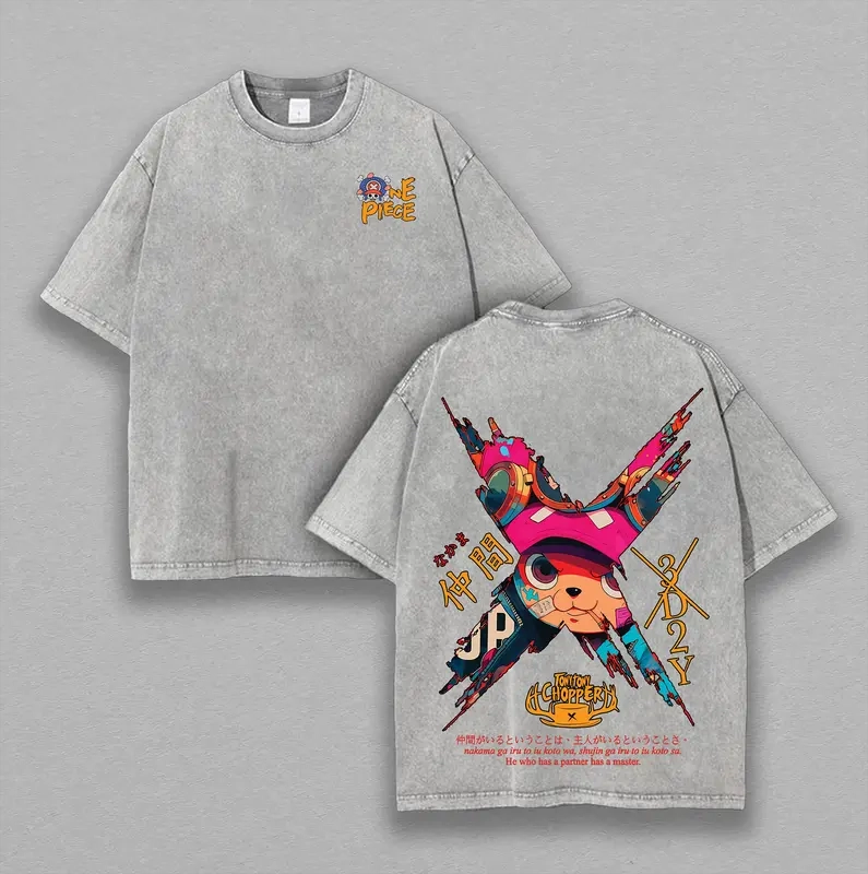Unisex Fit Vintage T-Shirt丨One Piece