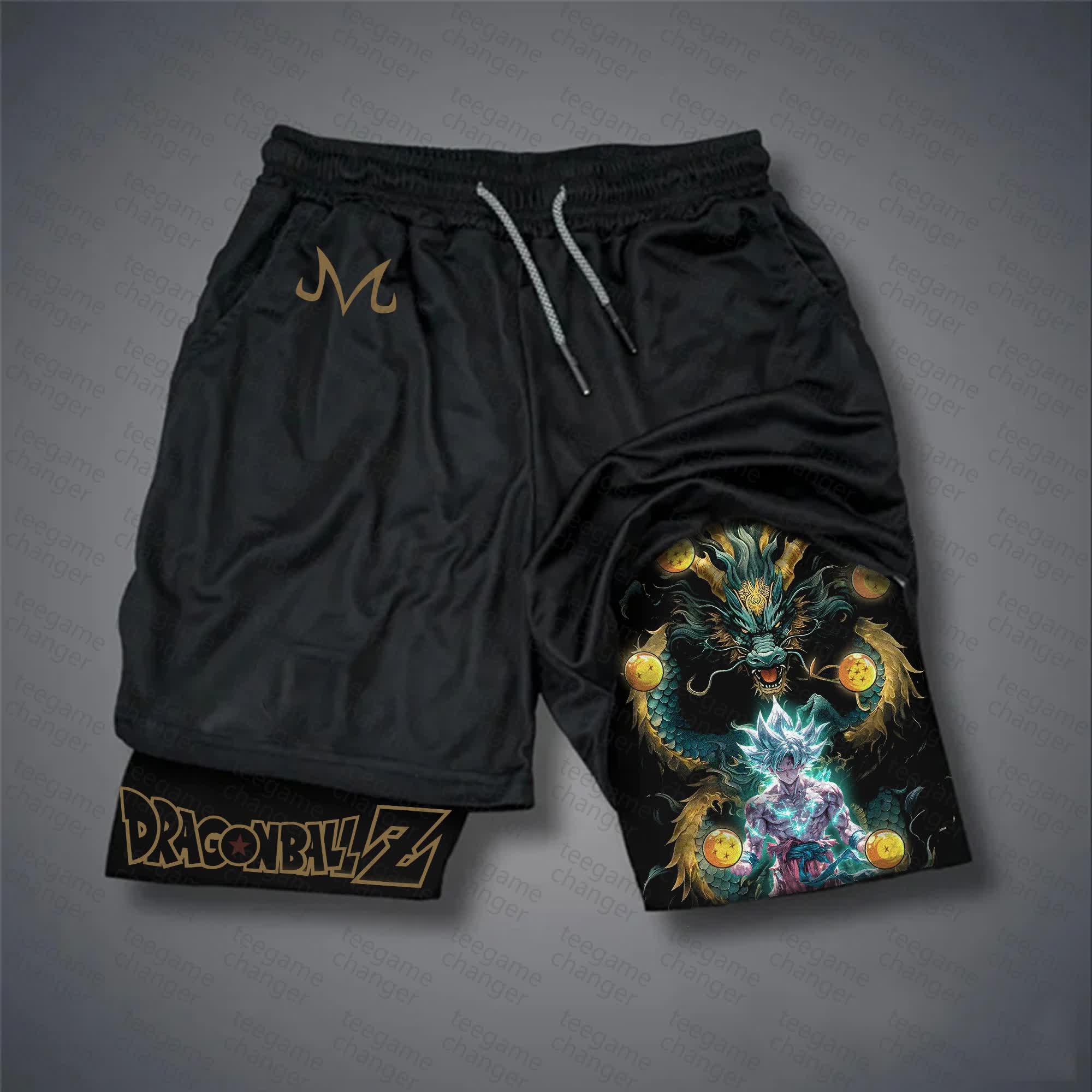 Unisex Casual Anime Streetwear Shorts-AnimeClothe