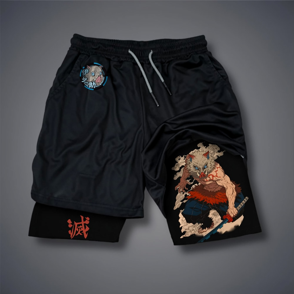 Unisex Demon Slayer Casual Anime Streetwear Shorts