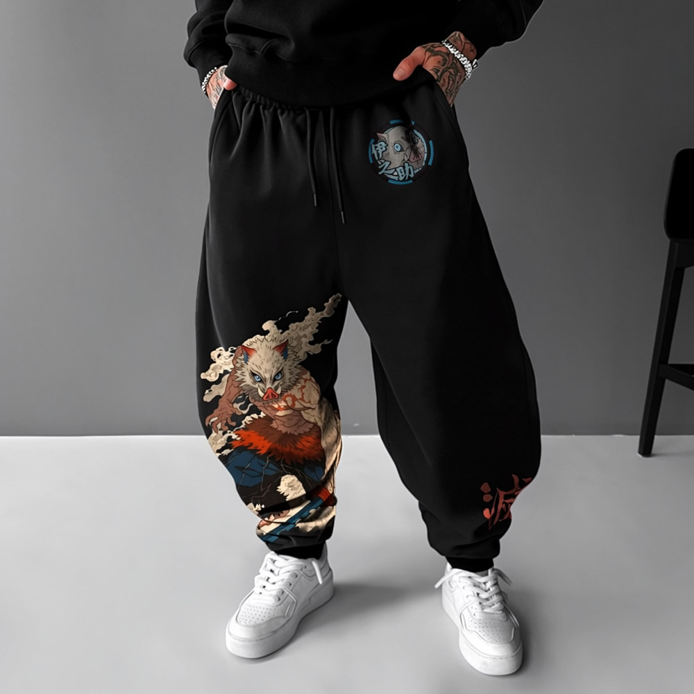 Unisex Demon Slayer Casual Anime Streetwear Pants