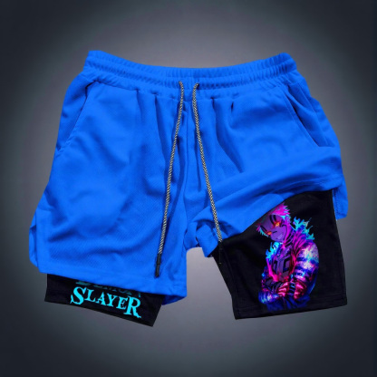 Unisex Demon Slayer Casual Anime Streetwear Shorts