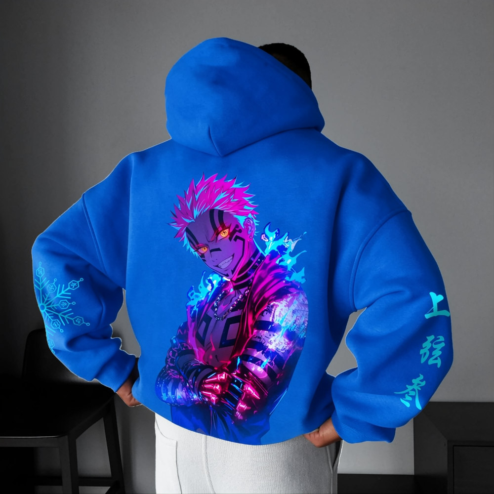 Unisex �� Demon Slayer�� Anime Graphic Streetwear Vintage Hoodie