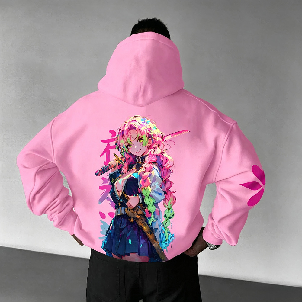 Unisex �� Demon Slayer�� Anime Graphic Streetwear Vintage Hoodie