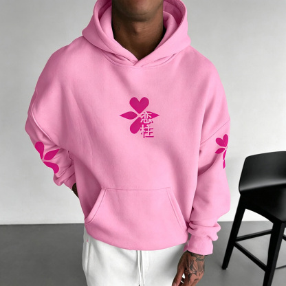Unisex Demon Slayer Anime Graphic Streetwear Vintage Hoodie