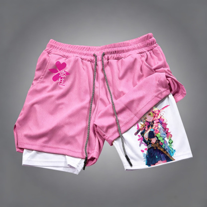Unisex Demon Slayer Casual Anime Streetwear Shorts