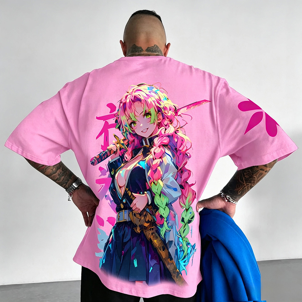 Unisex Anime Inspired Vintage T-Shirt