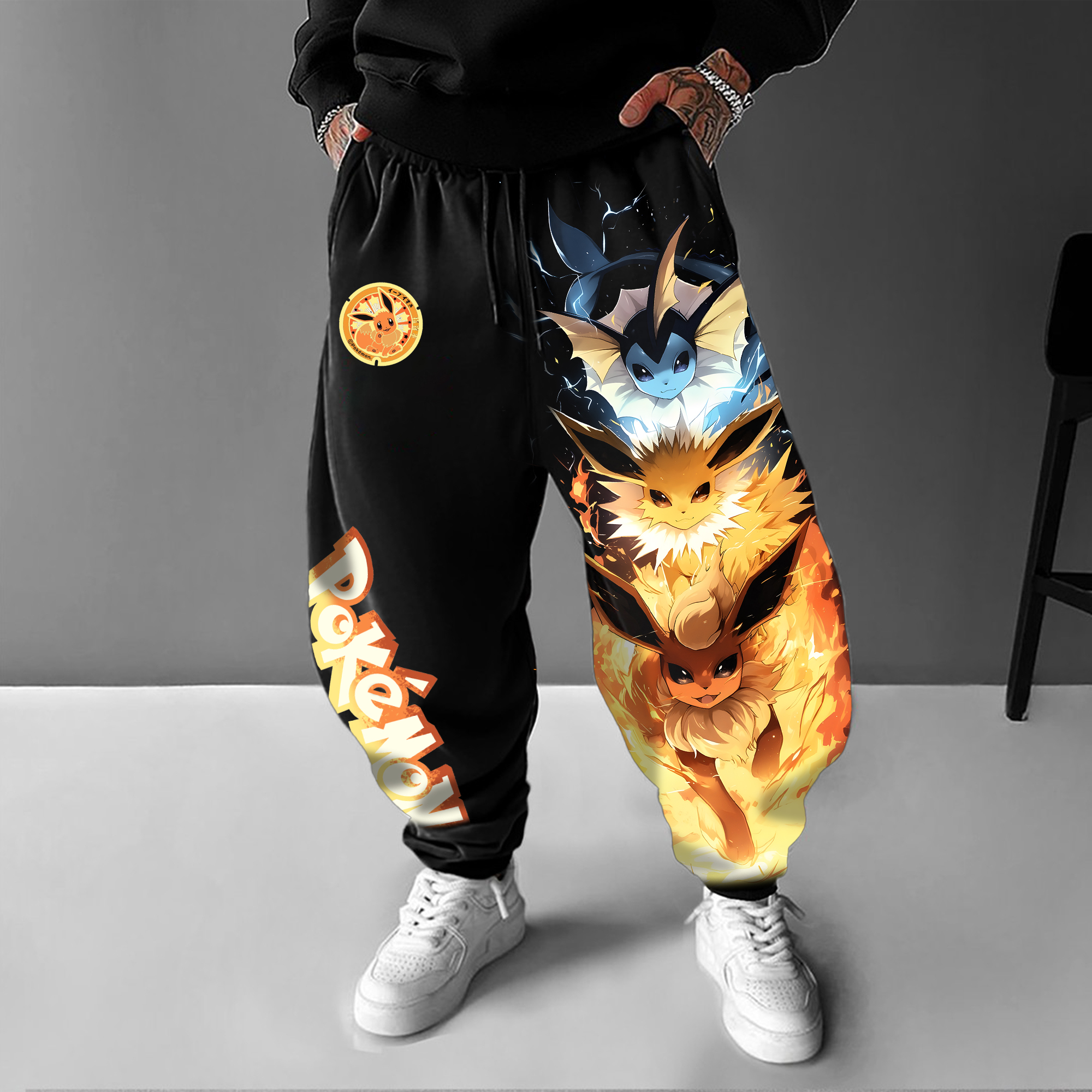 Unisex Casual Anime Streetwear Pants-AnimeClothe