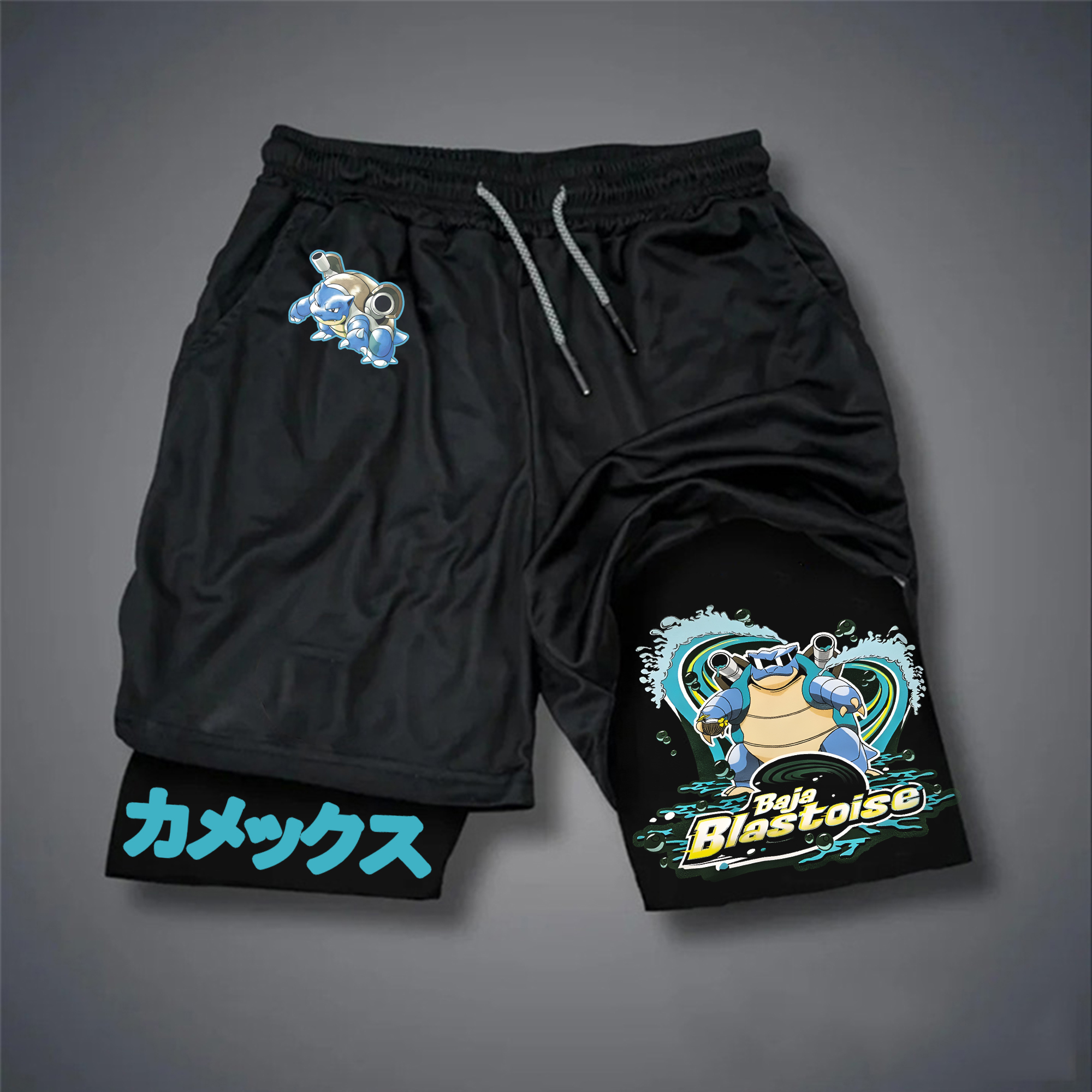 Unisex Casual Anime Streetwear Shorts-AnimeClothe
