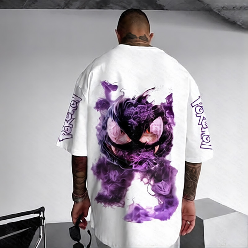 Pokémon Unisex Anime Gengar T-shirt