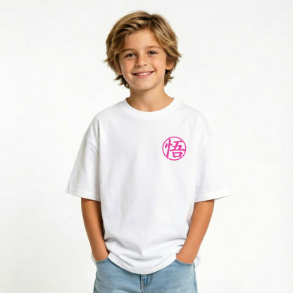 Dragon Ball Anime Graphic T-Shirt for Goku Kids Cartoon Print Cotton Tee