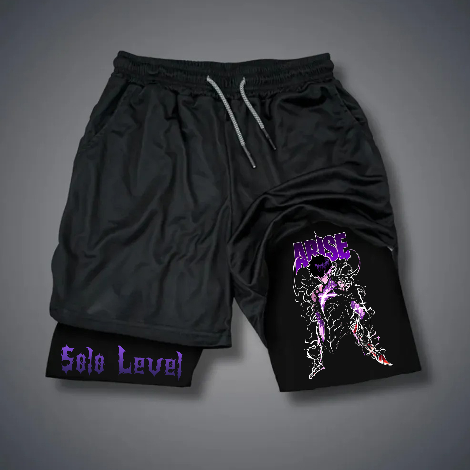 Unisex Casual Anime Streetwear Shorts-AnimeClothe