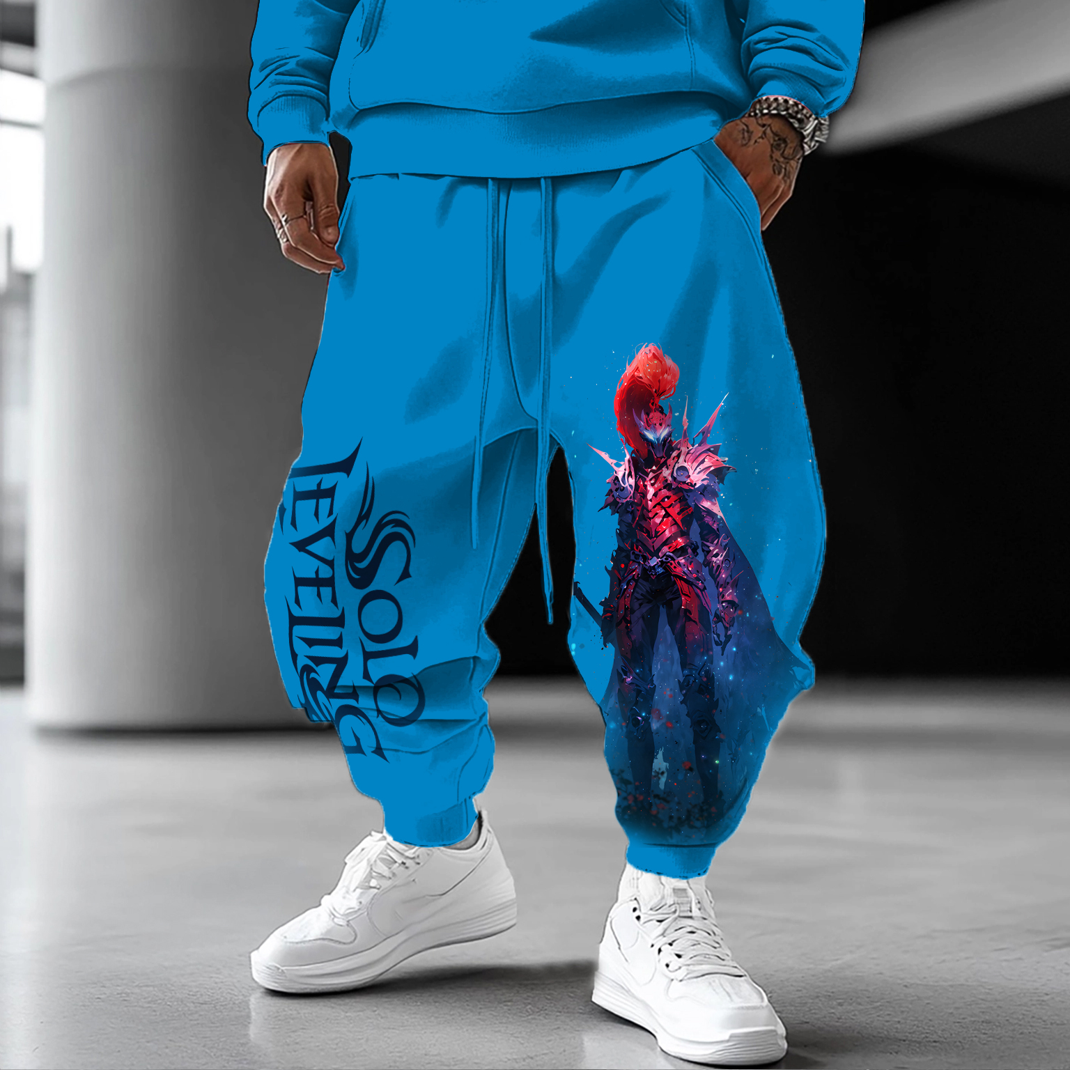 Unisex Casual Anime Streetwear Pants