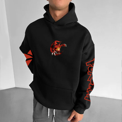 Unisex  Anime Graphic Streetwear Vintage Hoodie-AnimeClothe