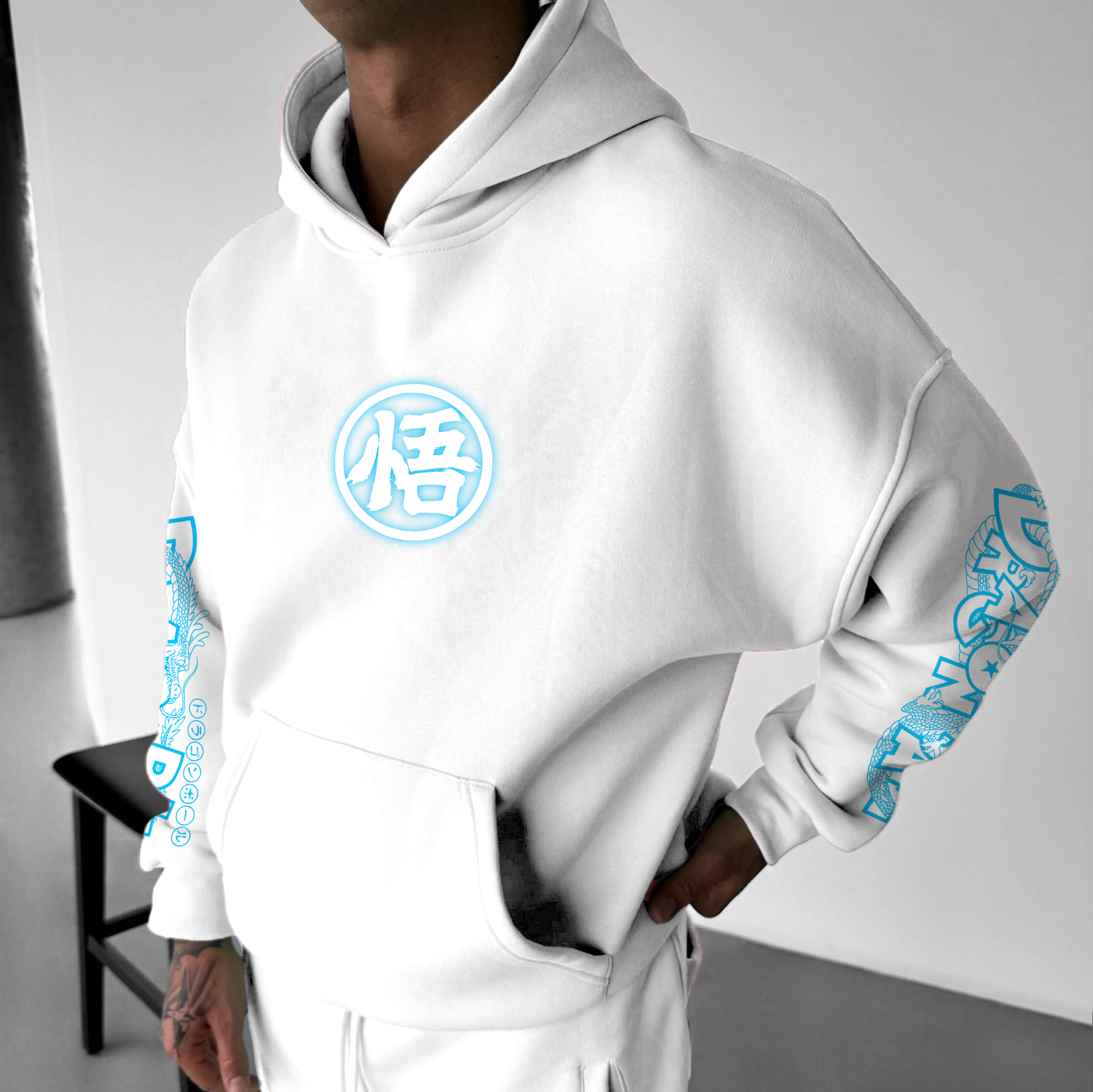Unisex Anime Graphic Streetwear Vintage Hoodie