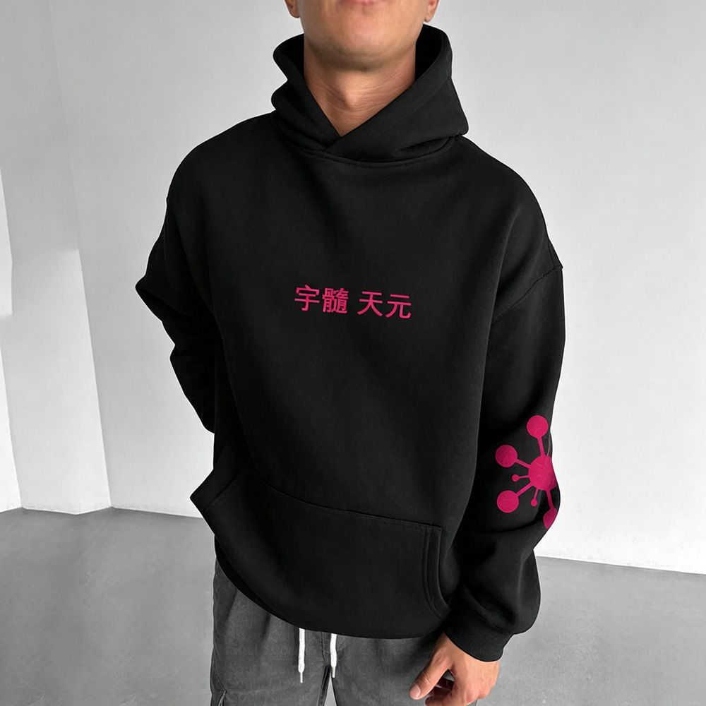 Unisex Demon Slayer Anime Graphic Streetwear Vintage Hoodie