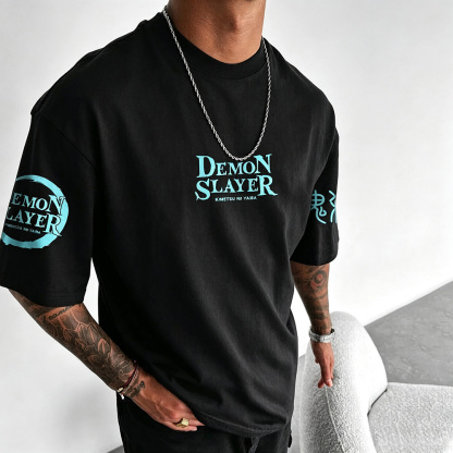 Unisex  Demon Slayer Anime Inspired Vintage T-Shirt
